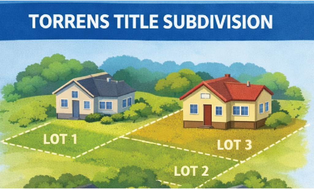 torrens title subdivision