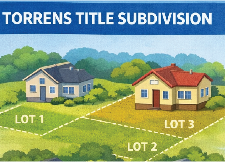 torrens title subdivision