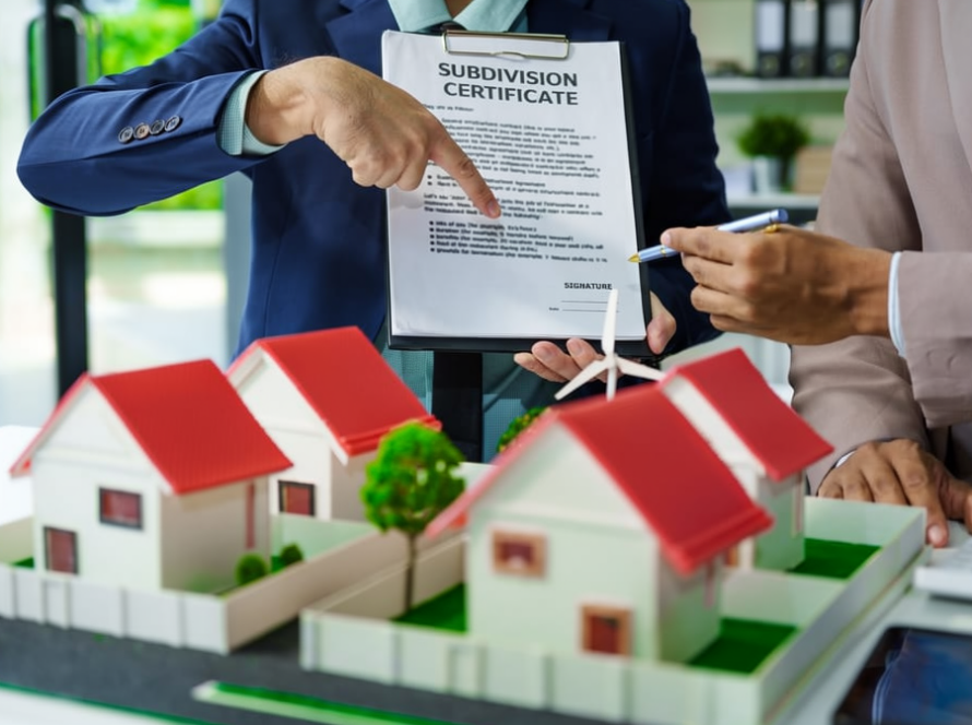 what is a subdivision certificate