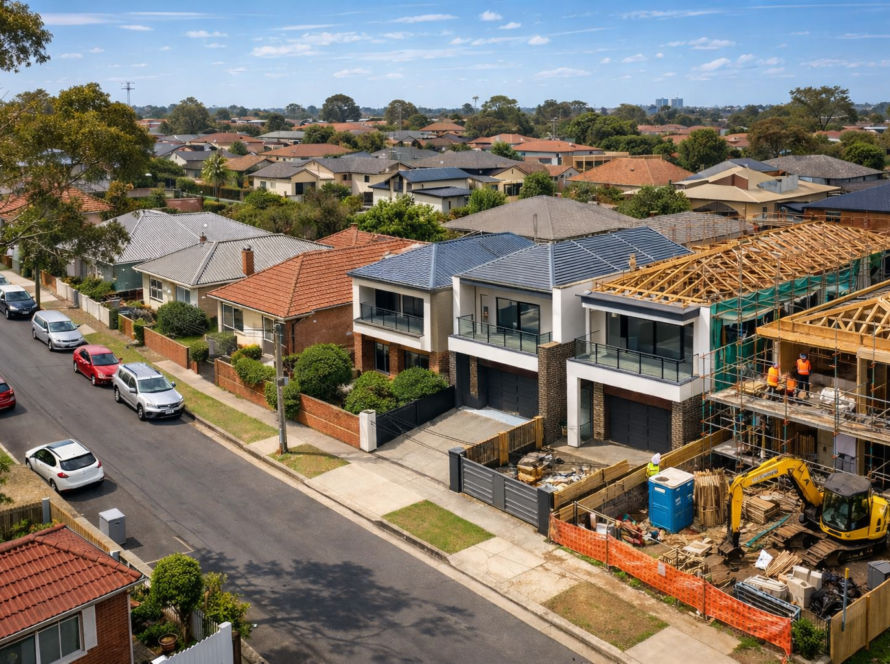 Modern and classic homes in Sydney
