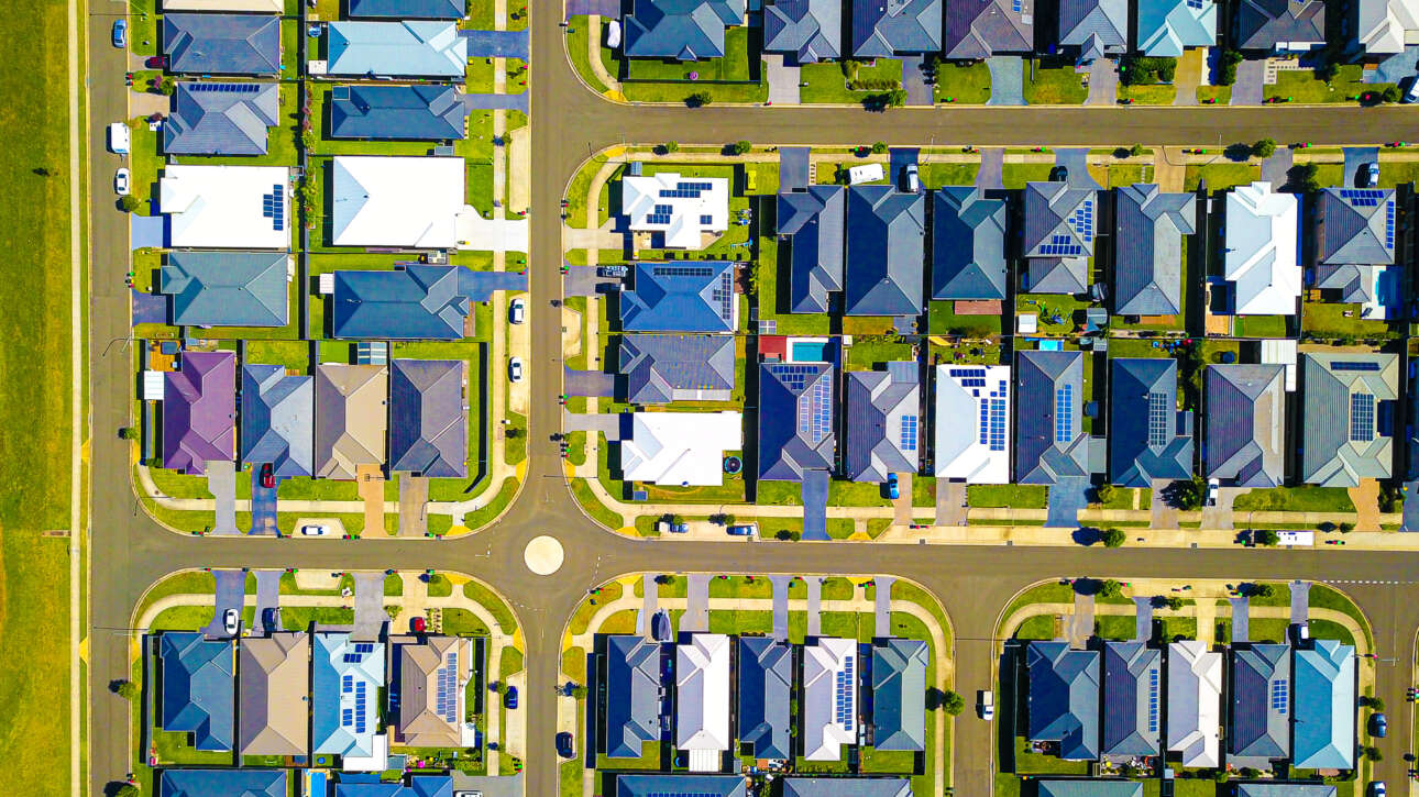 completed subdivision