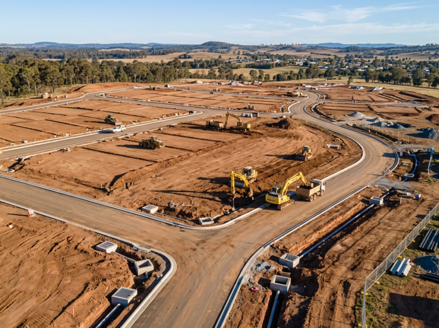active NSW subdivision site